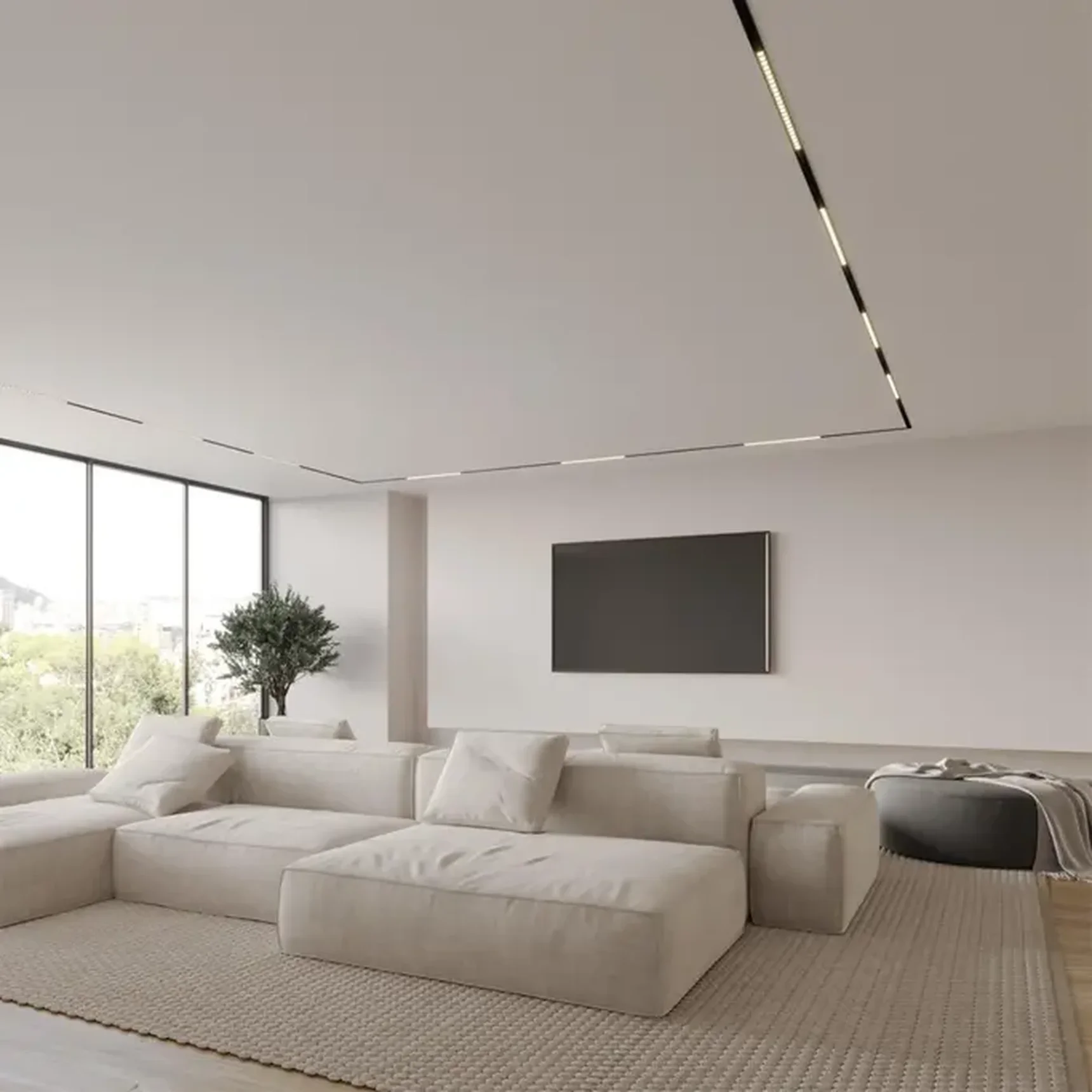 359490 SHINO NT24 000 черный Трековый низковольт. св-к диммир. со сменой цв.температуры, пульт ДУ/Tuya Smart Life IP20 LED 24W 48V 3000-6500K FLUM