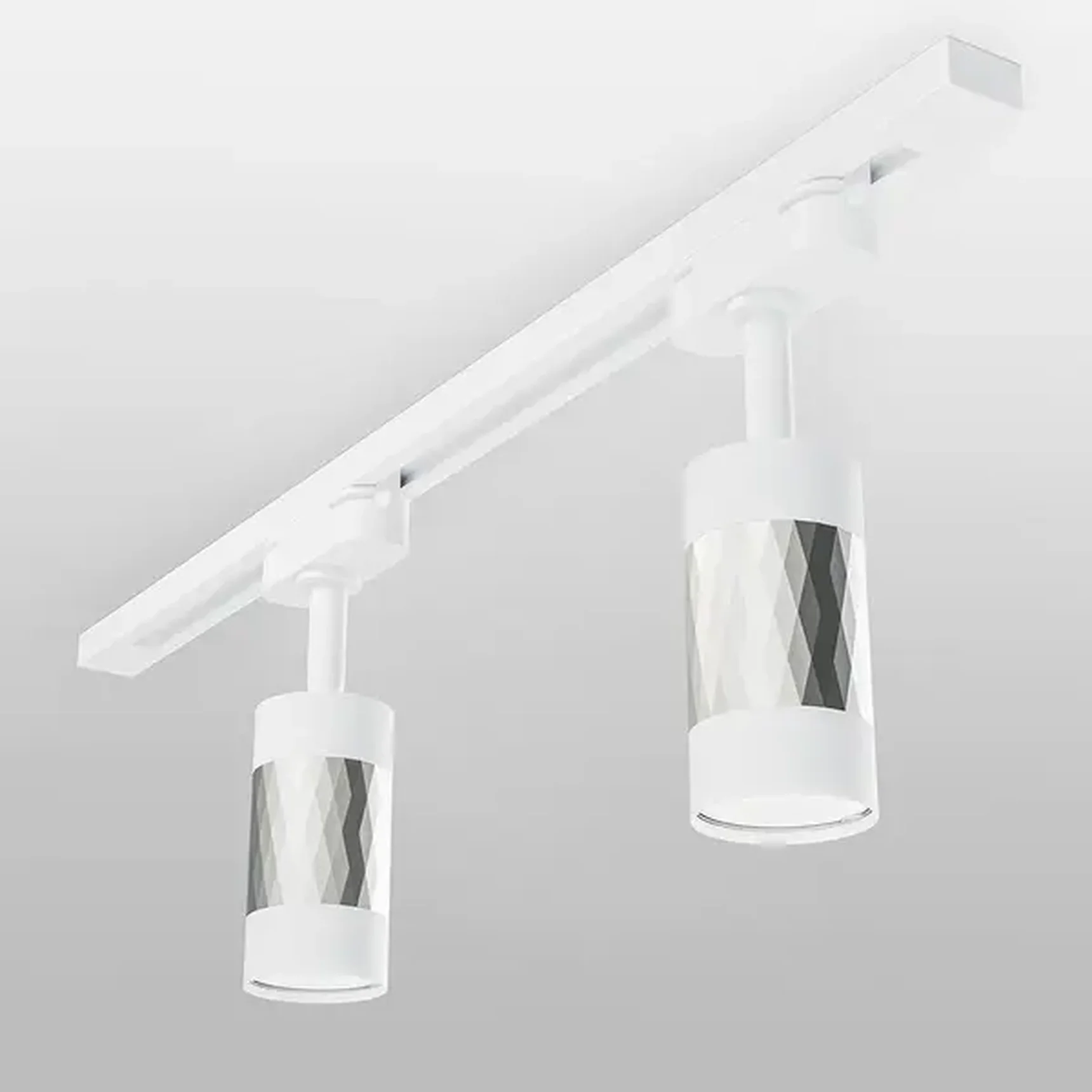 Трековый светильник Elektrostandard Mizar GU10 MRL 1007 белый/серебро 4690389148033