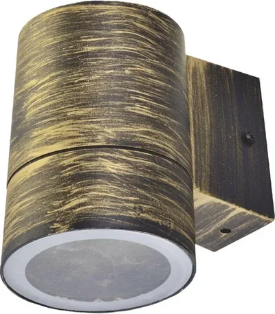 Светильник фасадный GWL-GX53-M-IP65 BLACK GOLD