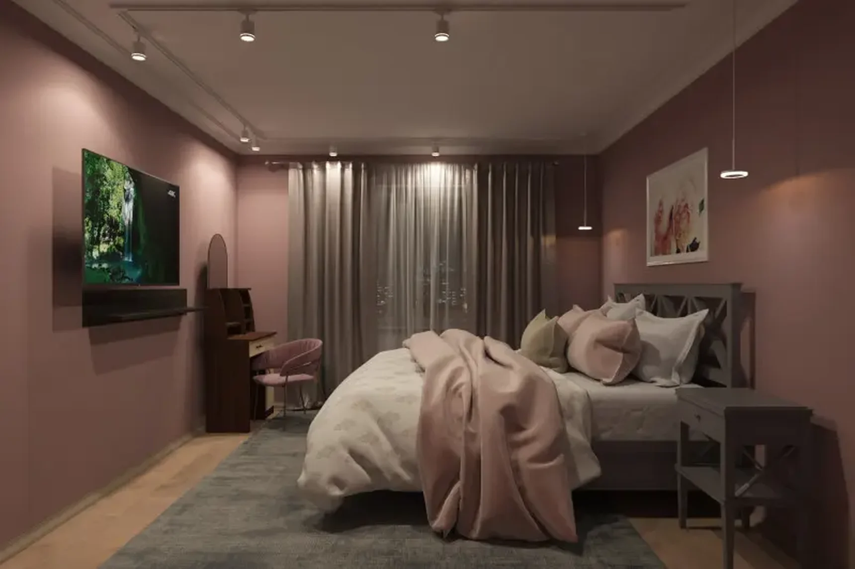 Трековый светильник Denkirs DK6401-WH