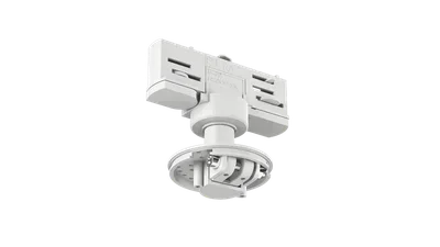 Крепление сменное М2 для светильников VILLY, трековое трехфазное, цвет Белый, VL-M2-3-WH