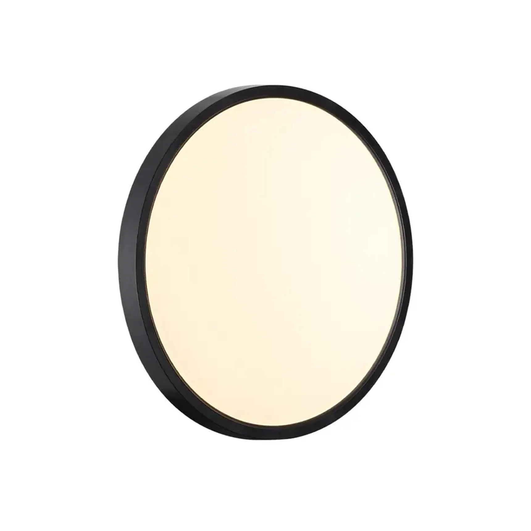 7660/24L MITRA LED SN 54 Светильник пластик/белый/черный LED 24Вт 3000/4000K D300 IP40 ALFA BLACK