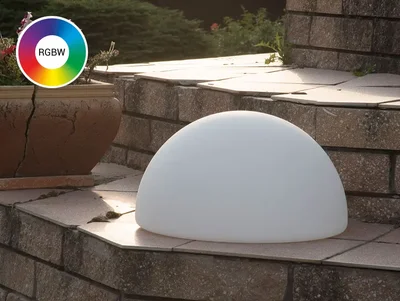 Светильник ландшафтный ПОЛУСФЕРА SEMISPHERE_G (E27) 50 IP66 RGBW (set)