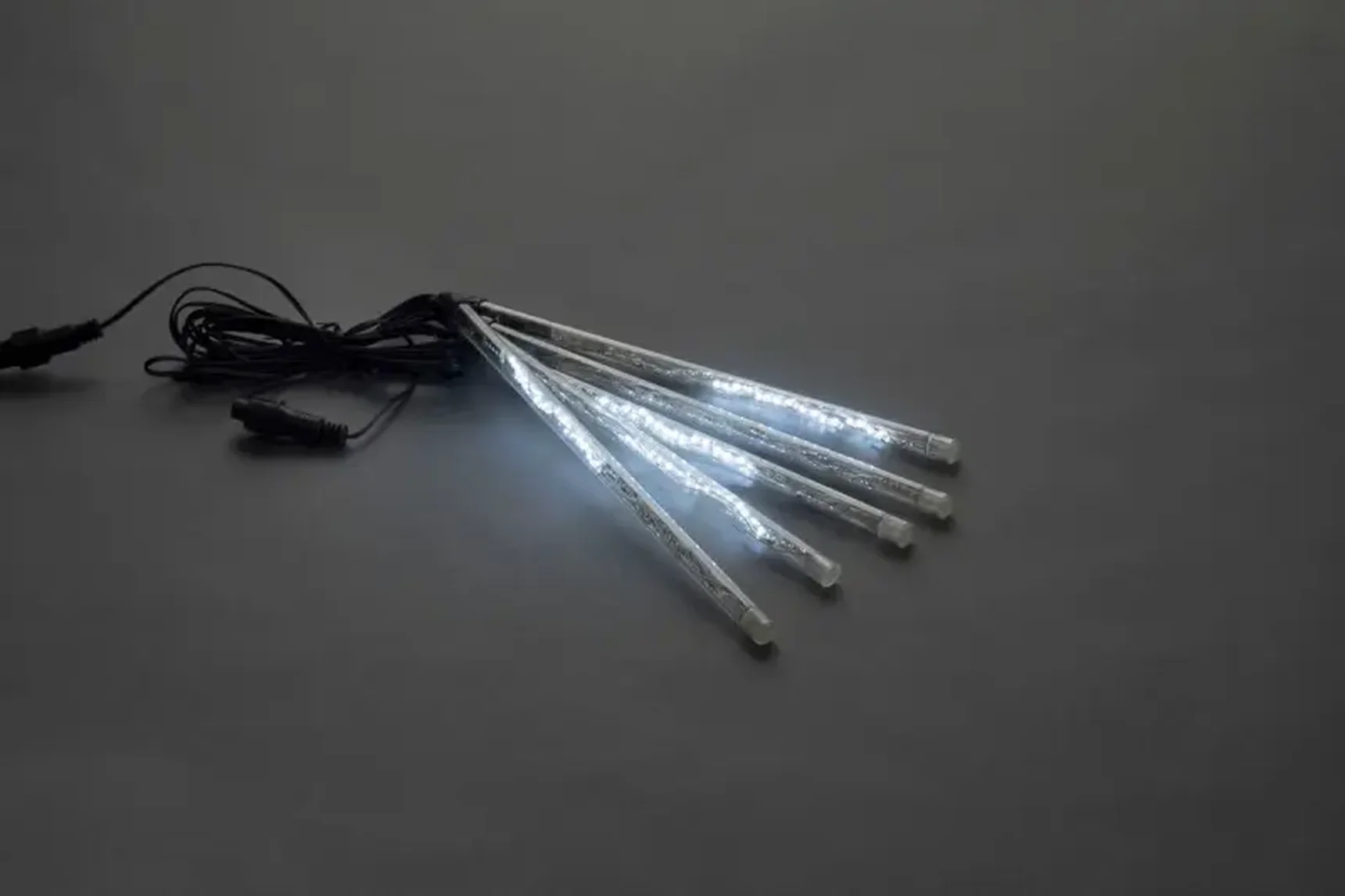 Сосульки Трубки 5шт 0,3М Бел. LED-PLM-SNOW-180L-0.3M-5-12V-W