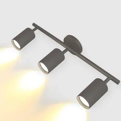 Спот на основании GWL-3GU10-M-IP20 Тройной Графит Направленный Башня, 661838