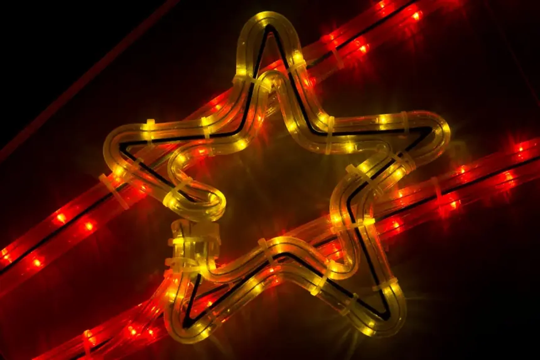 LED-TWO-STAR MOTIF 150х62см