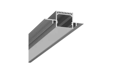 Встраиваемый в гипсокартон алюминиевый профиль Design LED без видимой рамки LG35, 2500 мм, анодированный, LG35-R