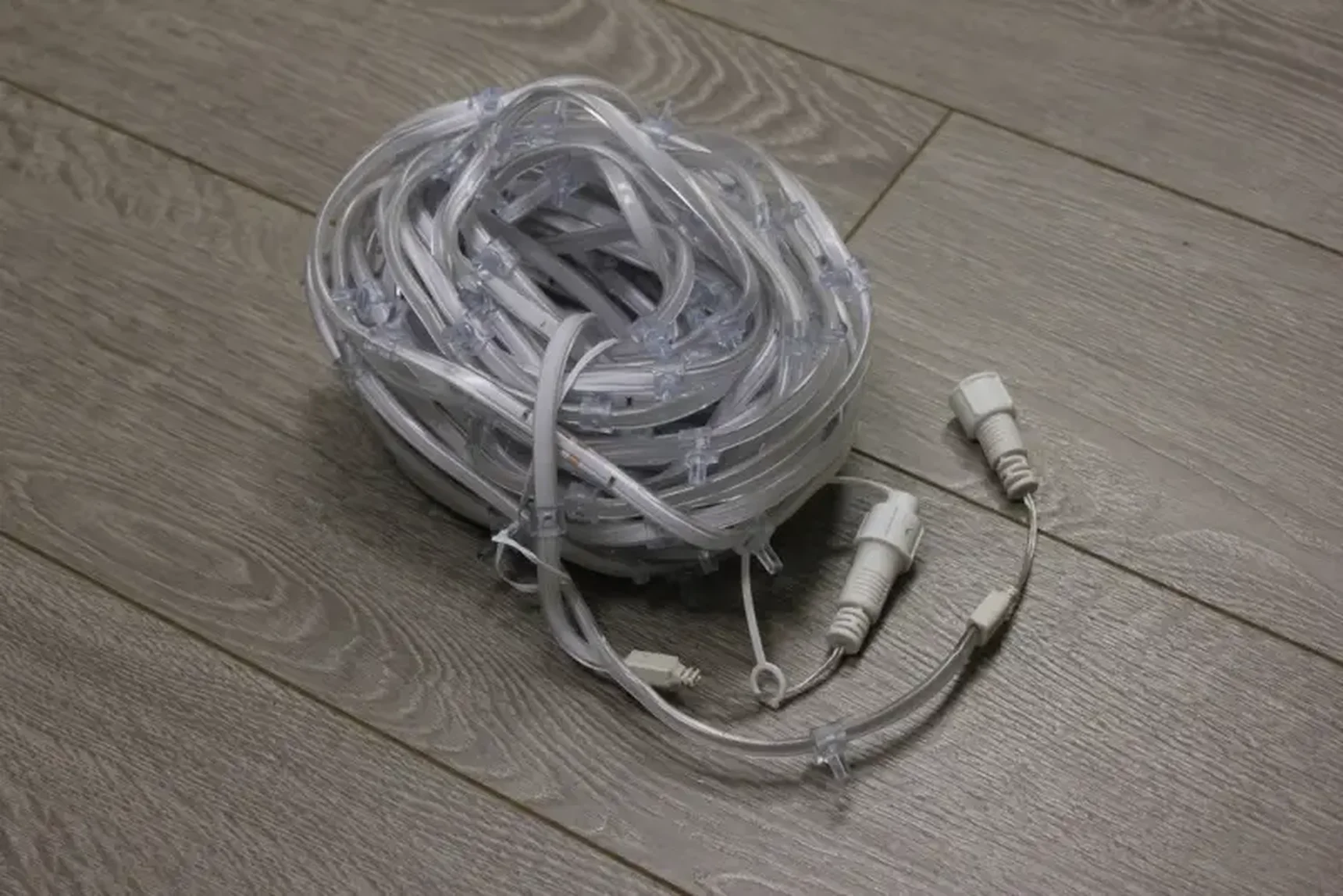 LED-FPC-3528-135-20M-12V-W, Светодиод. гирлянда белая, 135 LED SMD3528, 20М, 12V