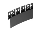 Профиль PLINTUS-FANTOM-BENT-H35-SIDE-2000 BLACK (Arlight, Алюминий), 043676