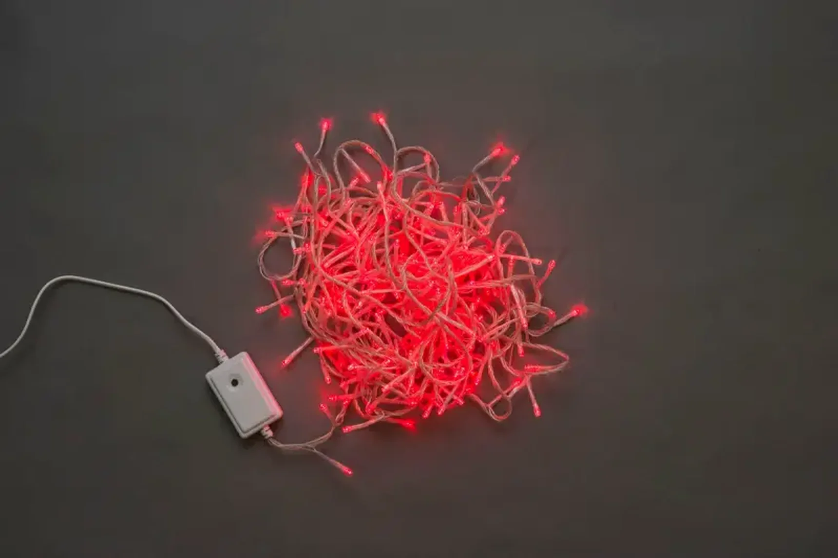 LED-BW-200-10M-240V-R, красная на прозрачном пров