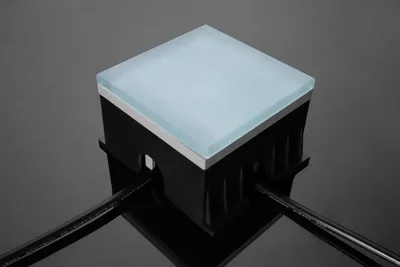 Архитектурный точечный грунтовый светодиодный прожектор КВАРЦ 4W-WW