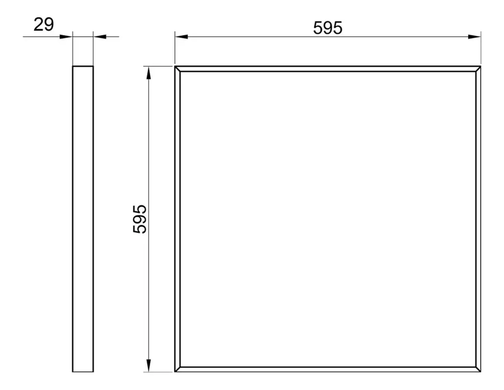 Светодиодный светильник Армстронг GL-ARMSTRONG ECO 28 (5000)