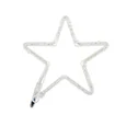 Фигура световая Звездочка LED цвет белый, размер 30x28 см NEON-NIGHT