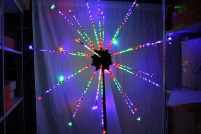 Светодиодный мини-фейерверк LED-EM-003-12V-I-02-М, НА П2 с ДИСТАНЦИОННЫМ ПУЛЬТОМ УПРАВЛЕНИЯ