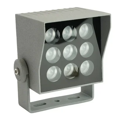 Светодиодный светильник ландшафтно-архитектурный Feron LL-896 AC220-240 9W зеленый IP66 квадрат