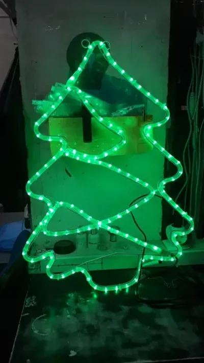 LED-XM (FR) - 2D - CK009, "Елочка" 76*55.5 см, 230V(LED-CDL)