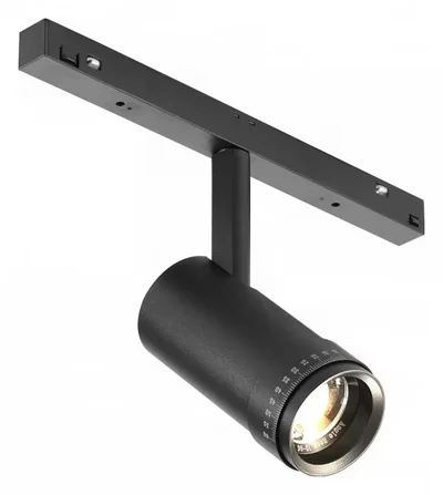 Светильник трековый магнитный поворотный iLEDEX TECHNICAL VISION ZOOM 4822-020-D47-10W-10/60DG-3000K-BK
