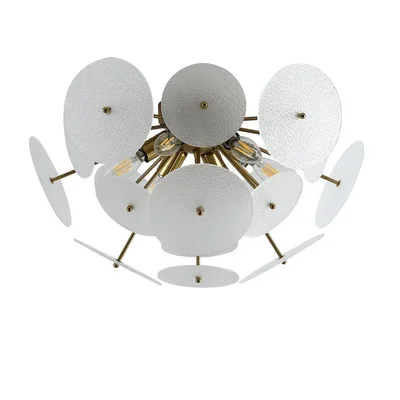 6553/6C MODERNI LN23 108 латунь Люстра потолочная E14 6*60W 220V VALERIA