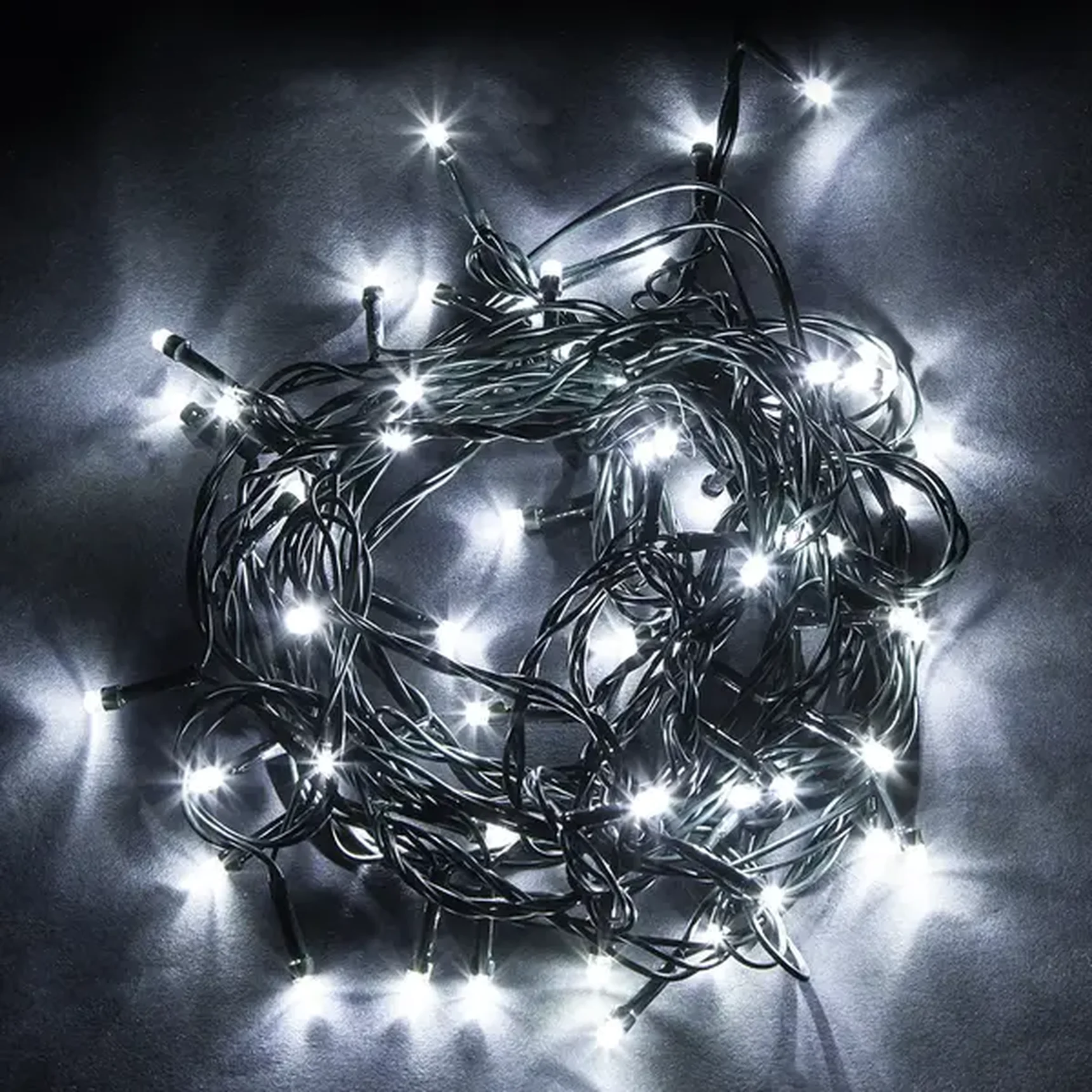 Гирлянда на елку 230V 500 LED 10*5м, 5000К, IP44, шнур 1,5м , CL92