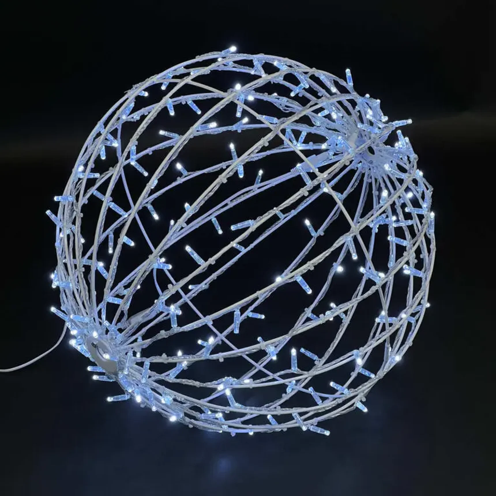 Светодиодная Фигура "Световой Шар" Ø1м Белая 220В, IP65